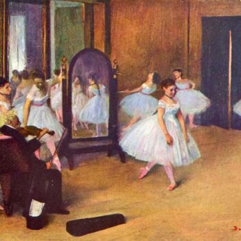 The Dance Hall by Degas