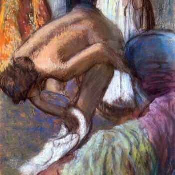 The Strengthening After The Bathwater by Degas