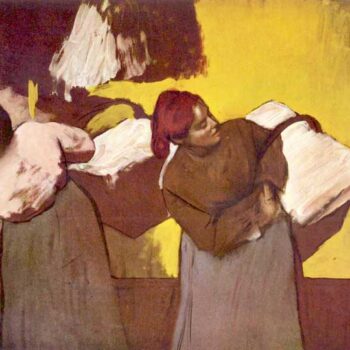 Two Washer Women by Degas