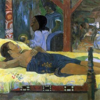 Birth of Christ Son of God Tetemari by Gauguin