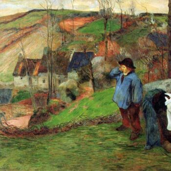 Breton Shepherd by Gauguin