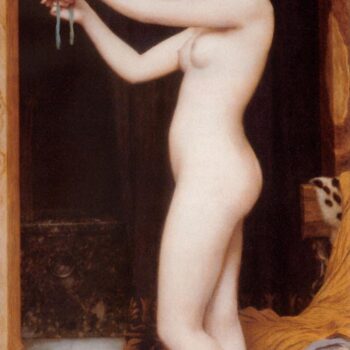 Godward - Venus Binding Her Hair