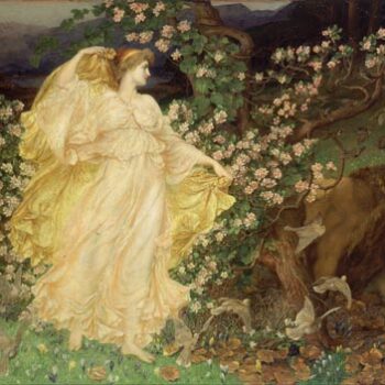 William Blake Richmond - Venus and Anchises