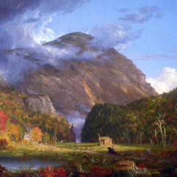 A View of The Mountain Pass Called The Notch of The White Mountans -Thomas_Cole