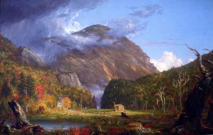 A View of The Mountain Pass Called The Notch of The White Mountans -Thomas_Cole