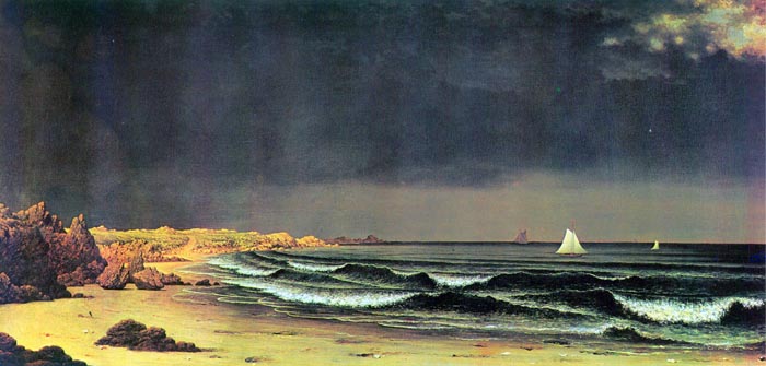 Emerging Storm, Narragansett Bay by Martin Johnson Heade