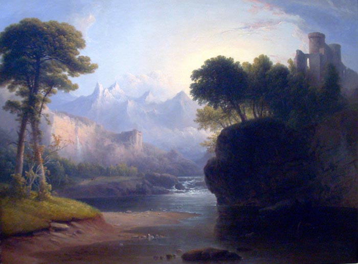Fanciful Landscape by Thomas Doughty
