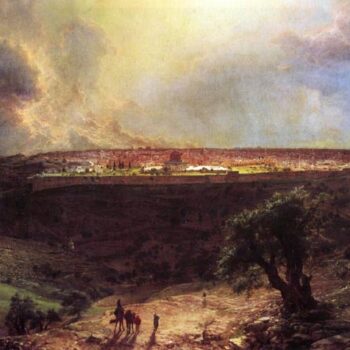 Jerusalem from The Mount of Olives by Frederick Edwin Church