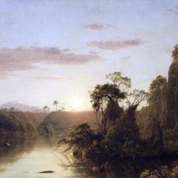 La Magdalena by Frederick Edwin Church