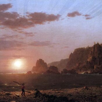 Large Manan Island, Bay of Fundy by Frederick Edwin Church