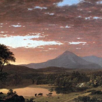 Mount Ktaadn (Katahdin) by Frederick Edwin Church