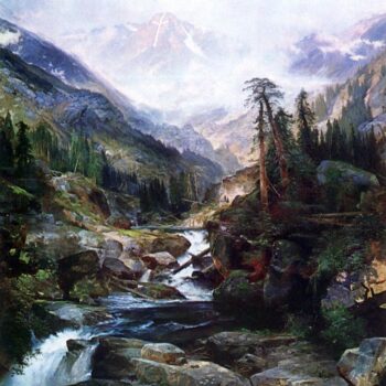 Mountain of The Holy Cross by Thomas Moran