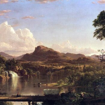 New England Scene by Frederick Edwin Church