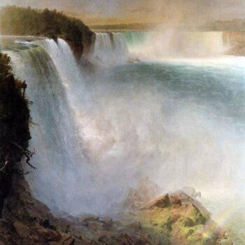 Niagara Falls, from The American Side by Frederick Edwin Church