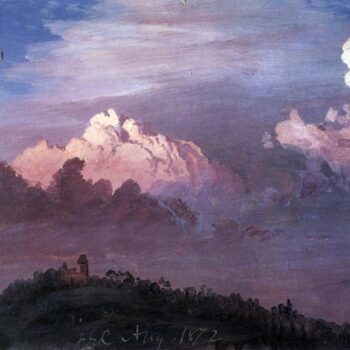 Olana in The Clouds by Frederick Edwin Church