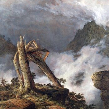 Storm in The Mountains by Frederick Edwin Church
