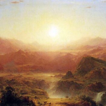 The Andes of Ecuador by Frederick Edwin Church