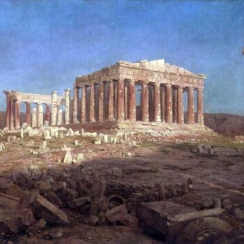 The Parthenon by Frederick Edwin Church