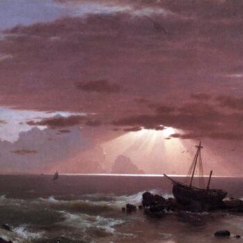 The Wreck by Frederick Edwin Church