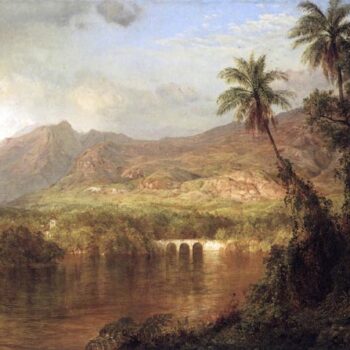 Tropical Scene by Frederick Edwin Church