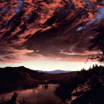 Twilight in The Wilderness by Frederick Edwin Church