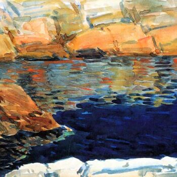 Beryl Look at The Pond by Hassam