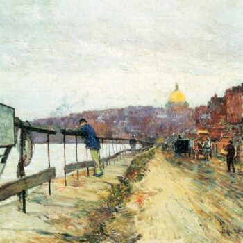 Charles River Und Beacon Hill by Hassam