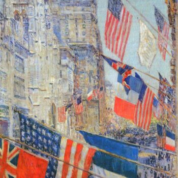Day of Allied Victory, 1917 by Hassam