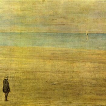 Harmony in Blue and Silver - Trouville by James Abbot Mcneill Whistler