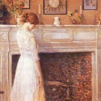 In The Old House by Hassam