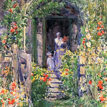 Isles of Shoals Garden by Hassam