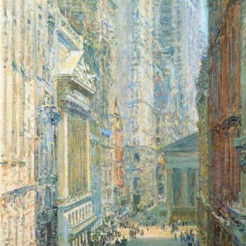 Lower Manhattan by Hassam