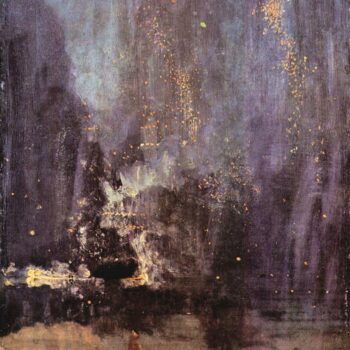 Nocturne in Black and Gold, The Falling Rocket by James Abbot Mcneill Whistler