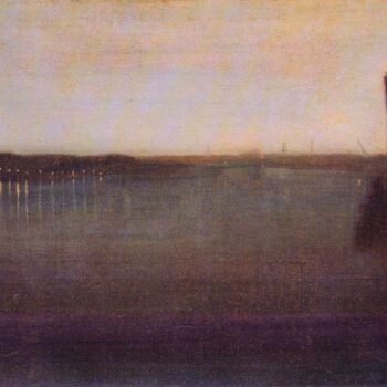 Nocturne in Gray and Gold, Westminster Bridge by James Abbot Mcneill Whistler