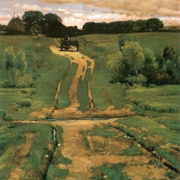 Open Land by Hassam