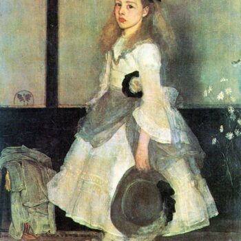 Portrait of Miss Alexander by James Abbot Mcneill Whistler