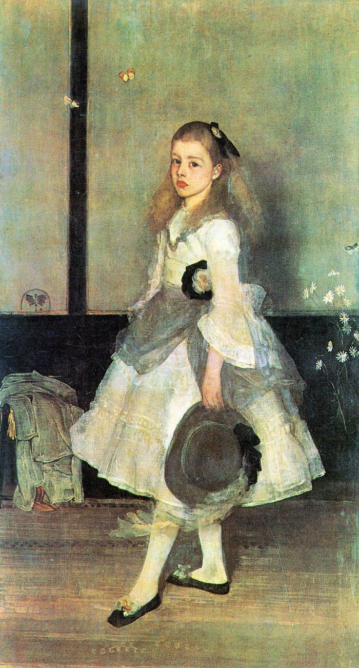 Portrait of Miss Alexander by James Abbot Mcneill Whistler