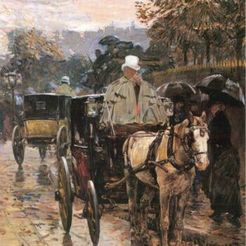 Rue Bonaparte by Hassam