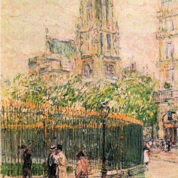 St. Germain L`Auxerrois by Hassam