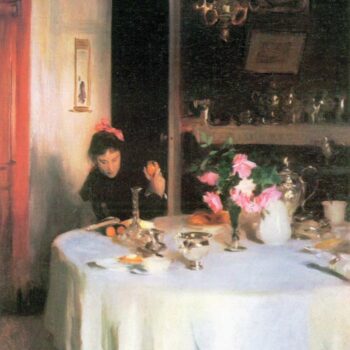 The Breakfast Table by John Singer Sargent