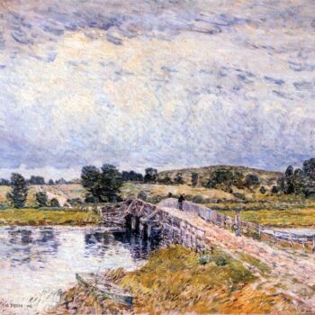 The Bridge from Old Lyme by Hassam