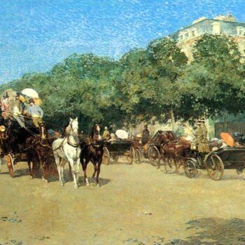 The Day of The Grand Prize [1] by Hassam