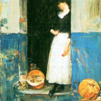 The Fruit Trader by Hassam