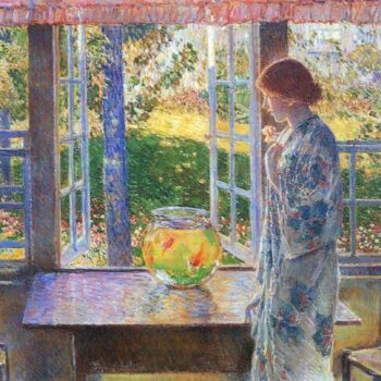 The Goldfish Window by Hassam