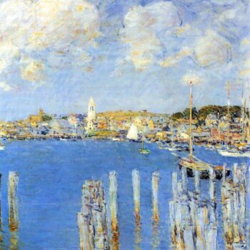 The Inland Port of Gloucester by Hassam