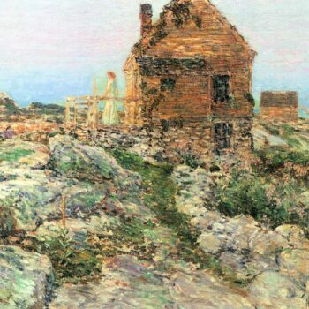 The Norwegian Hut by Hassam