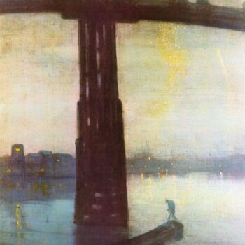 The Old Battersea Bridge by James Abbot Mcneill Whistler
