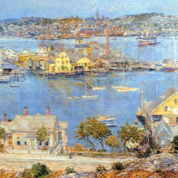 The Port of Gloucester [1] by Hassam