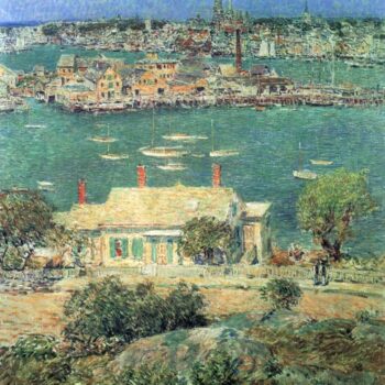 The Port of Gloucester [2] by Hassam