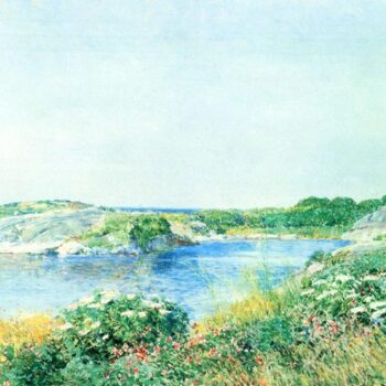 The Small Pond by Hassam